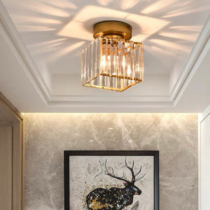 Set of 2 Crystal Ceiling Lights