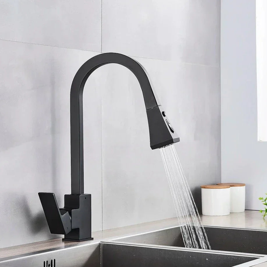 Modern Retractable Kitchen Faucet