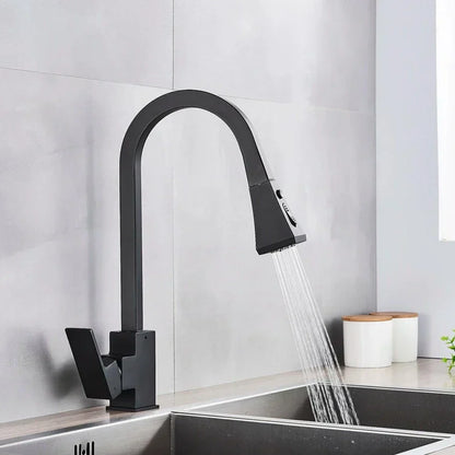 Modern Retractable Kitchen Faucet