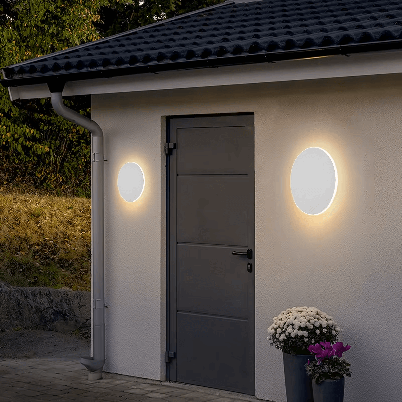 Nordic Circular Waterproof Wall Light