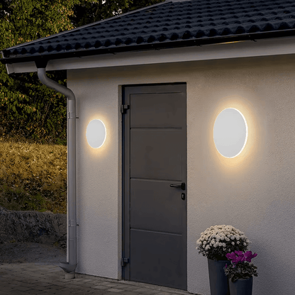 Nordic Circular Waterproof Wall Light
