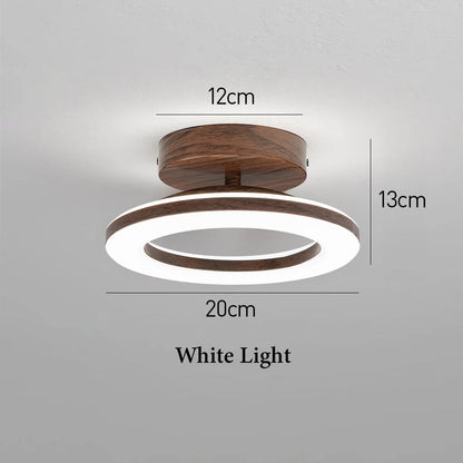 Slim Acrylic Flush Mount Light