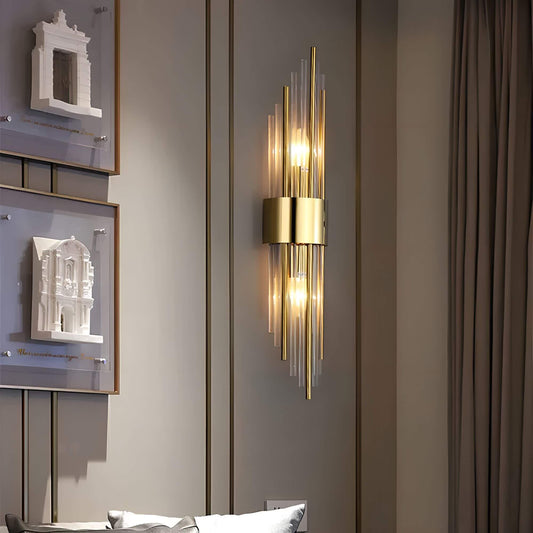 Wall Light with Sparkling Crystals