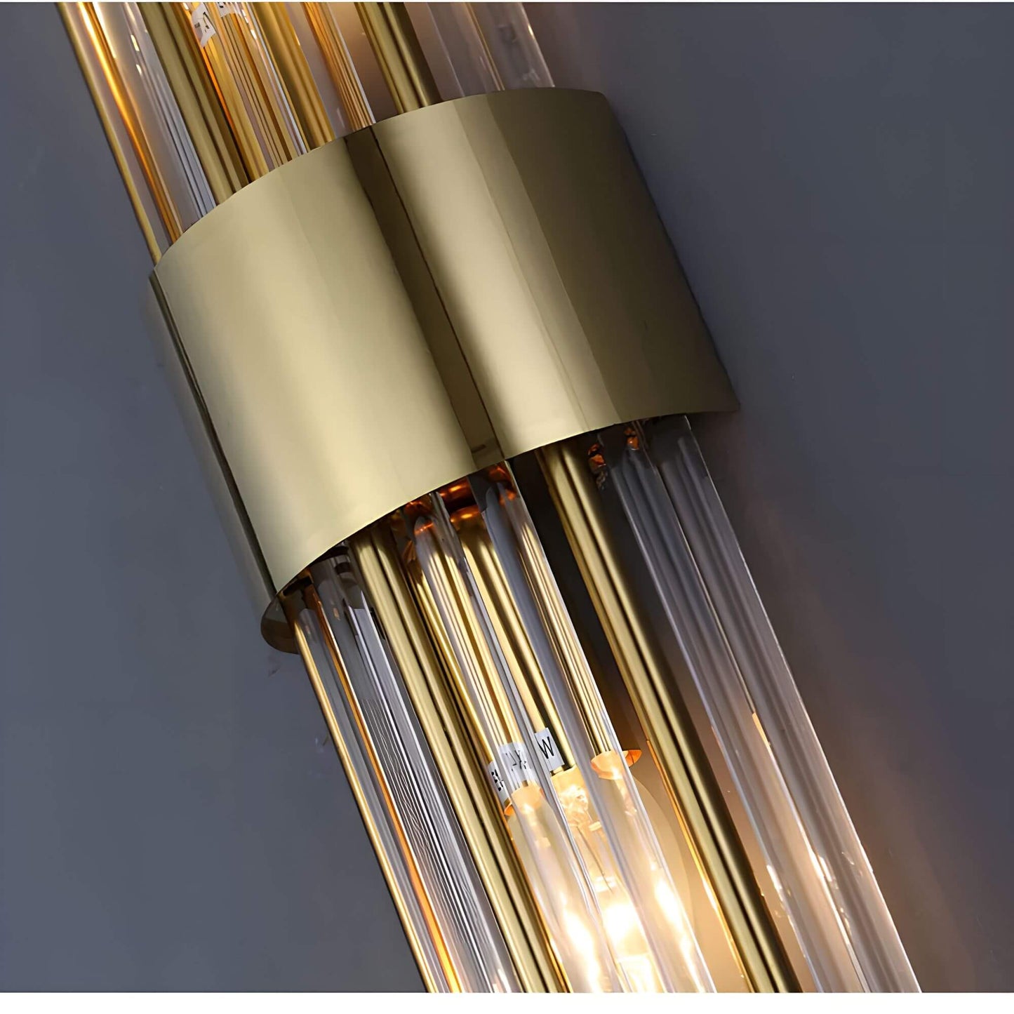 Wall Light with Sparkling Crystals