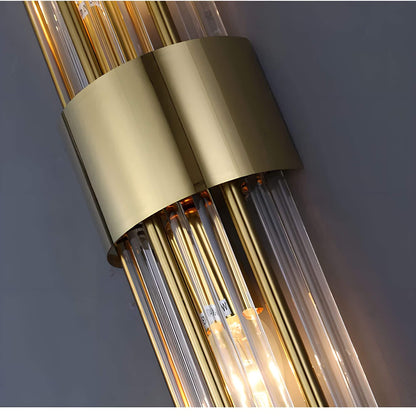 Wall Light with Sparkling Crystals