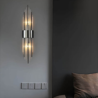 Wall Light with Sparkling Crystals