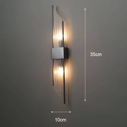 Wall Light with Sparkling Crystals