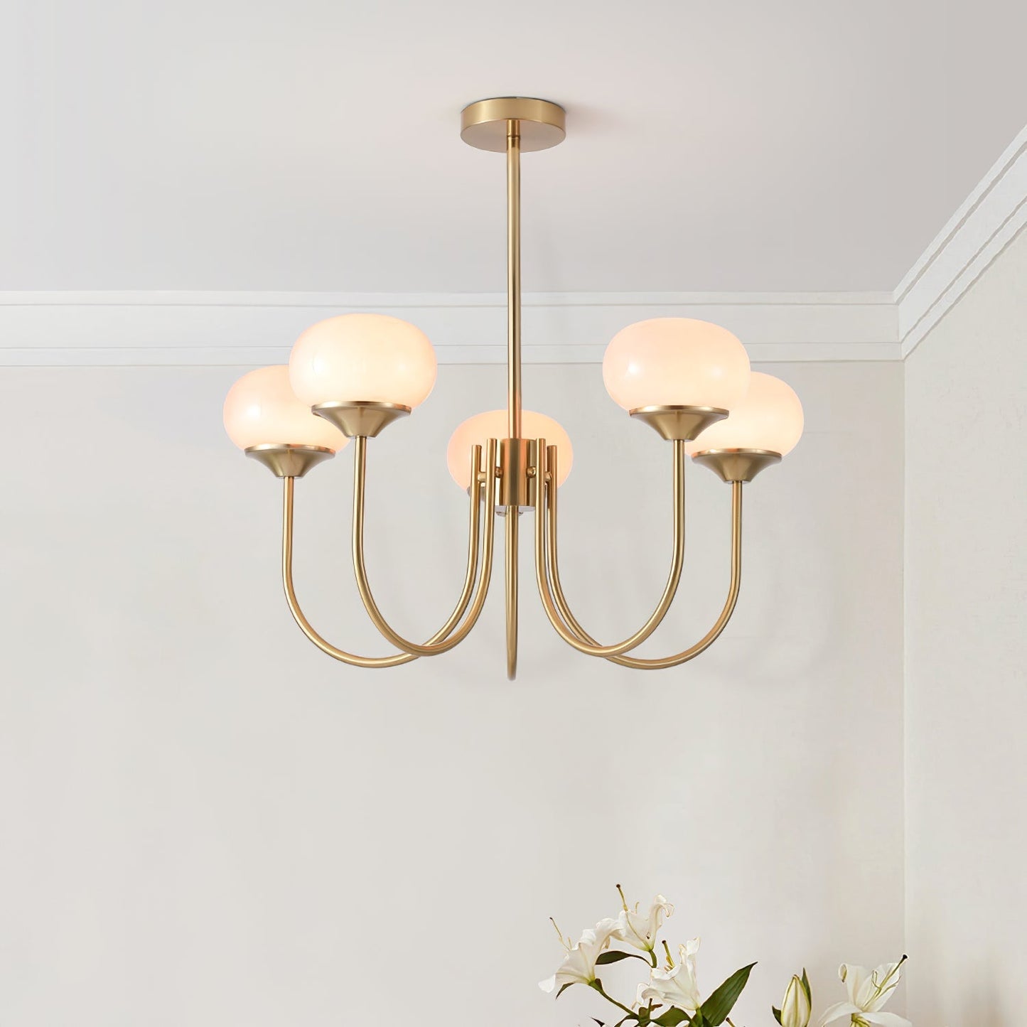Glamour LED ceiling lamp