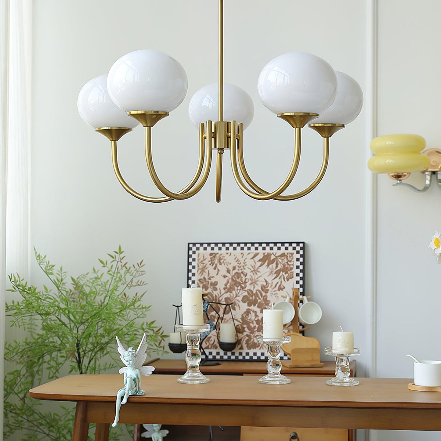 Glamour LED ceiling lamp