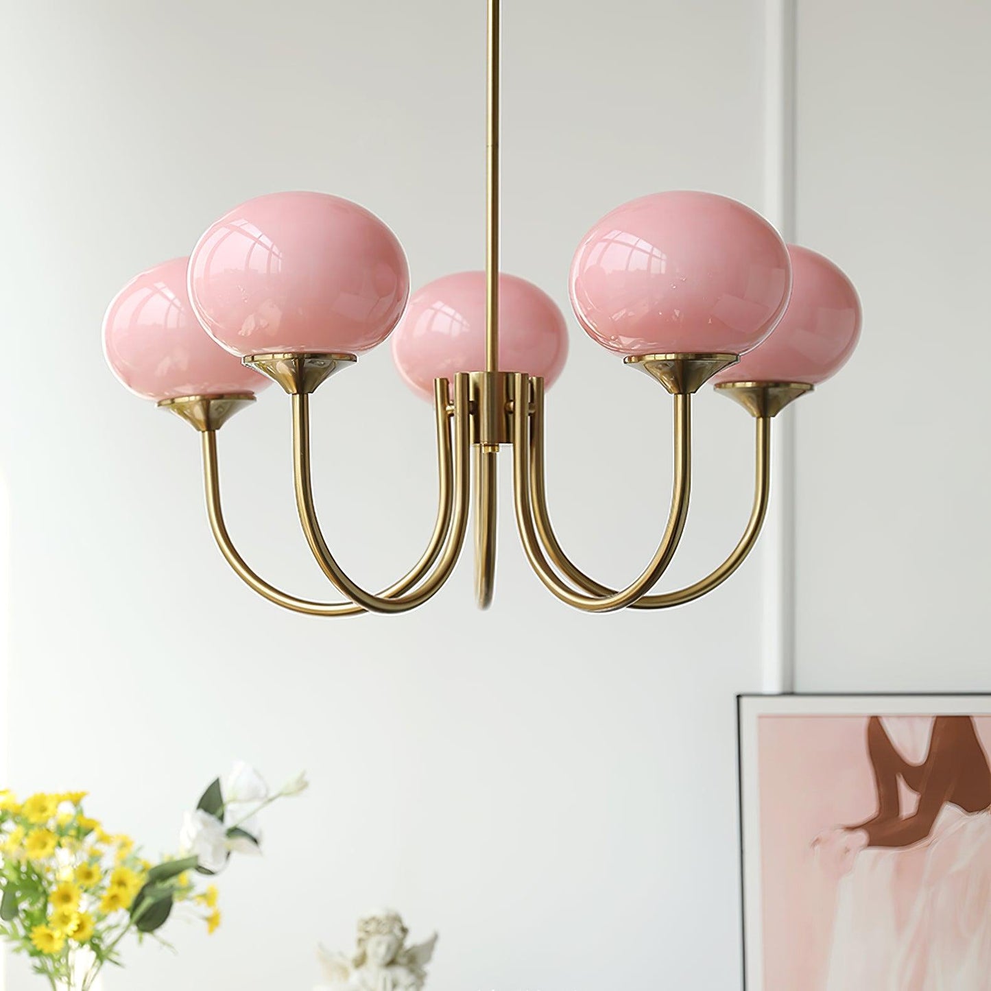 Glamour LED ceiling lamp