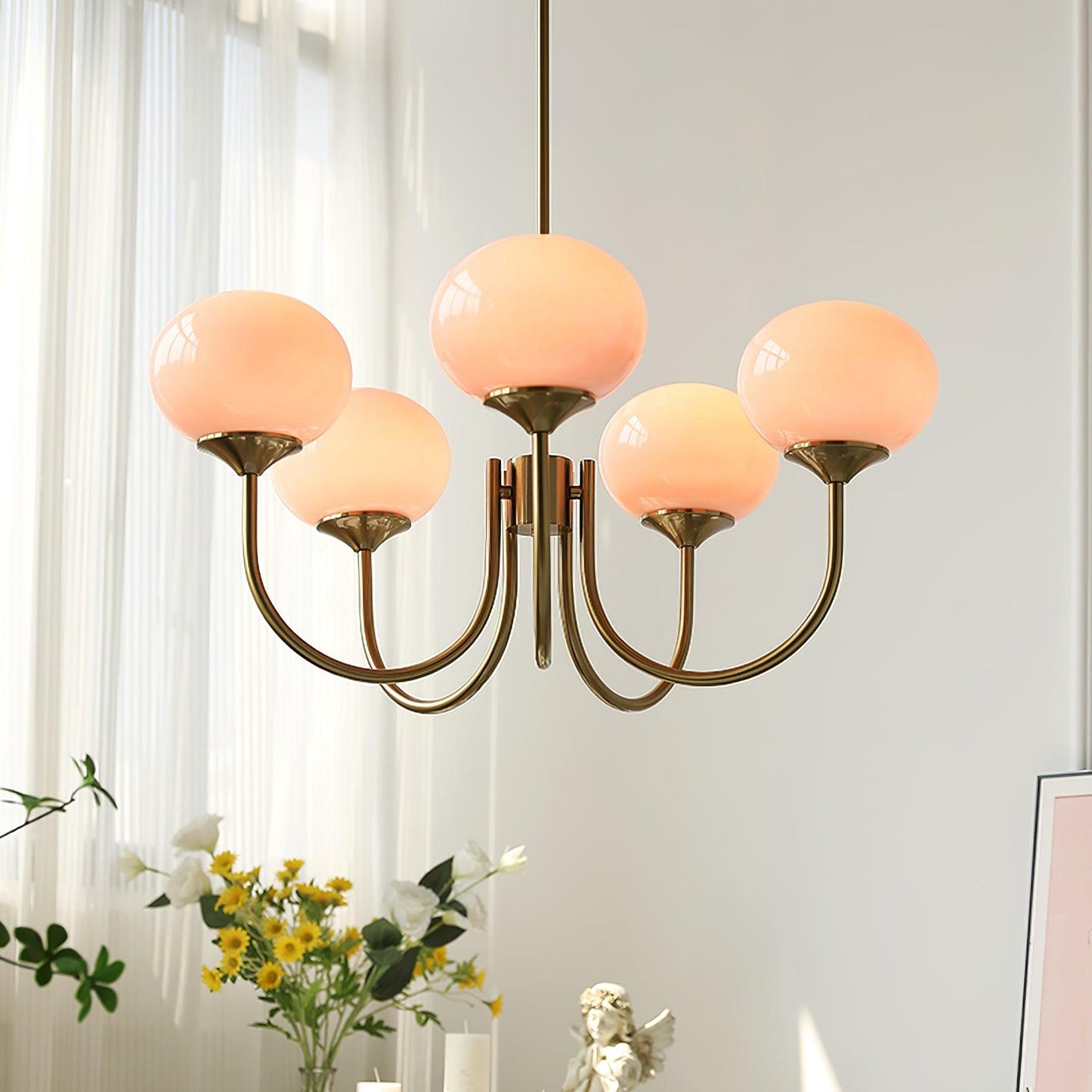Glamour LED ceiling lamp