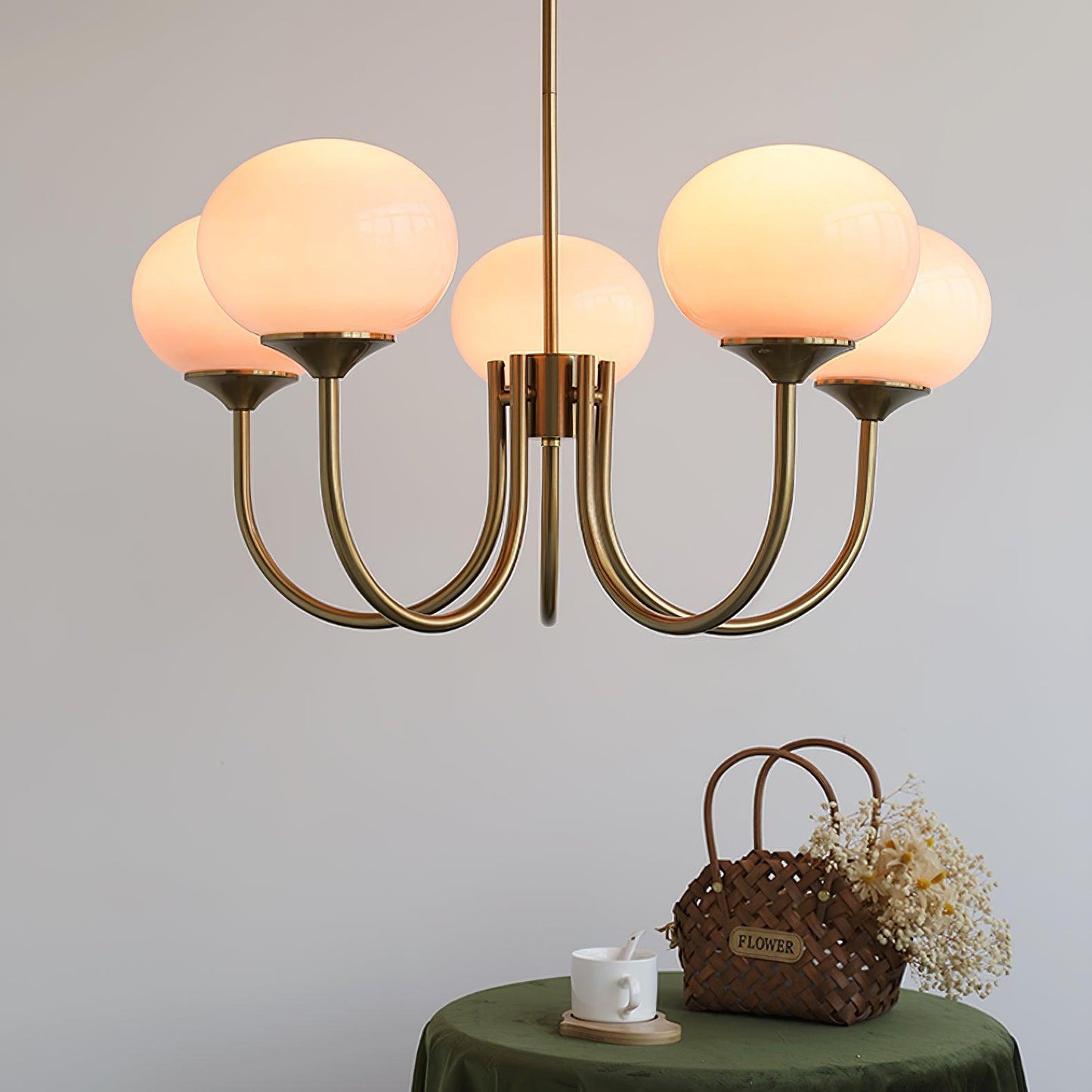 Glamour LED ceiling lamp