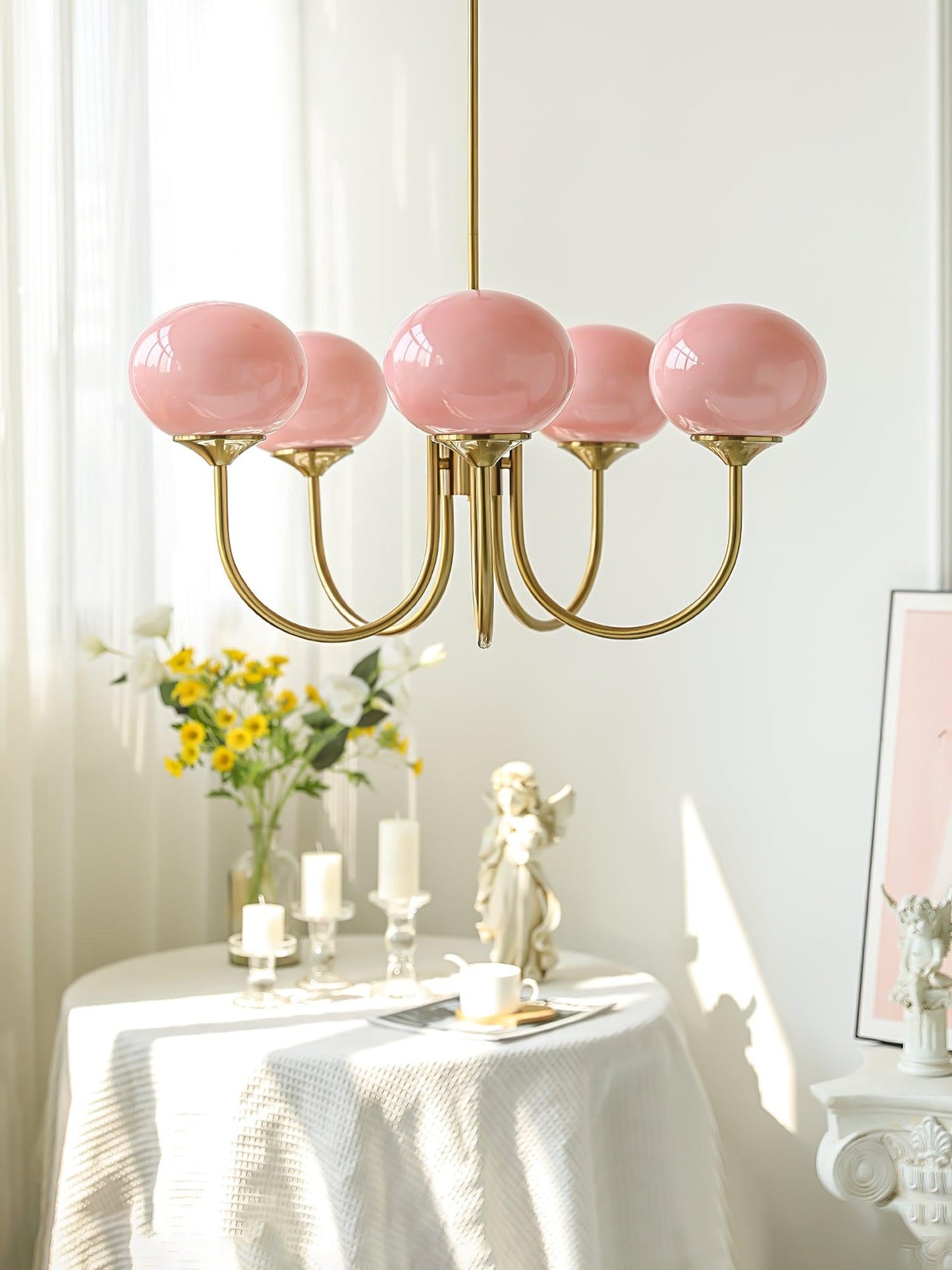 Glamour LED ceiling lamp