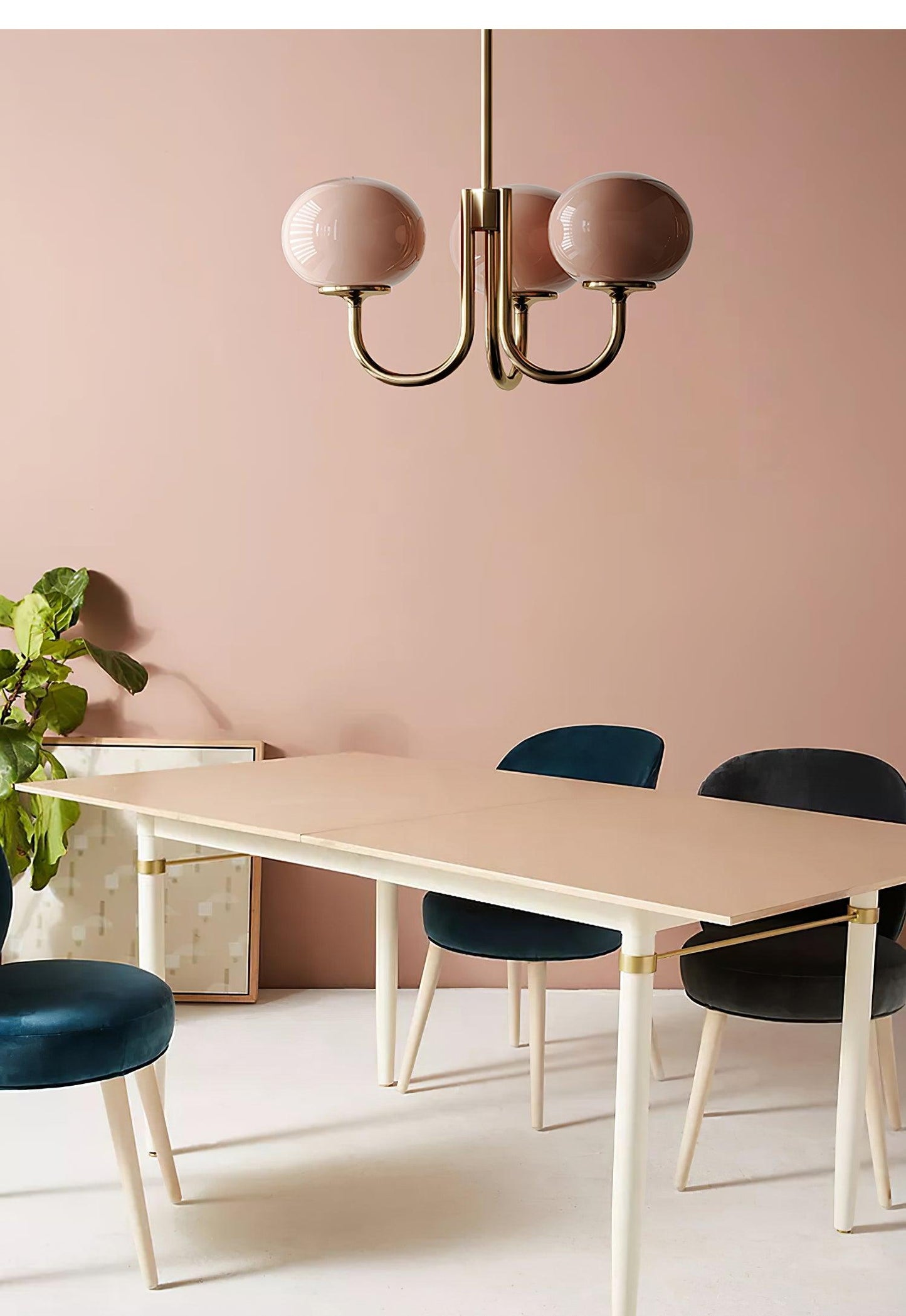 Modern Marshmallow Chandelier