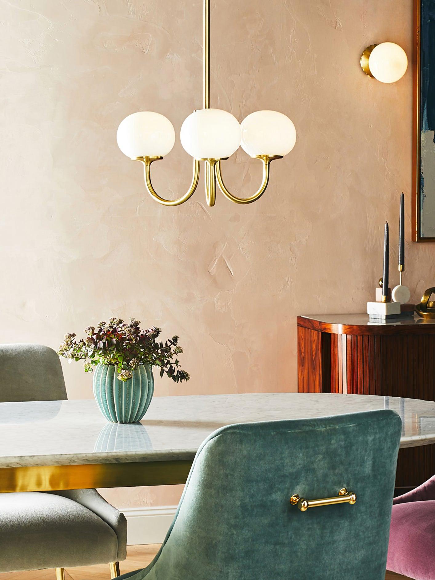 Glamour LED ceiling lamp