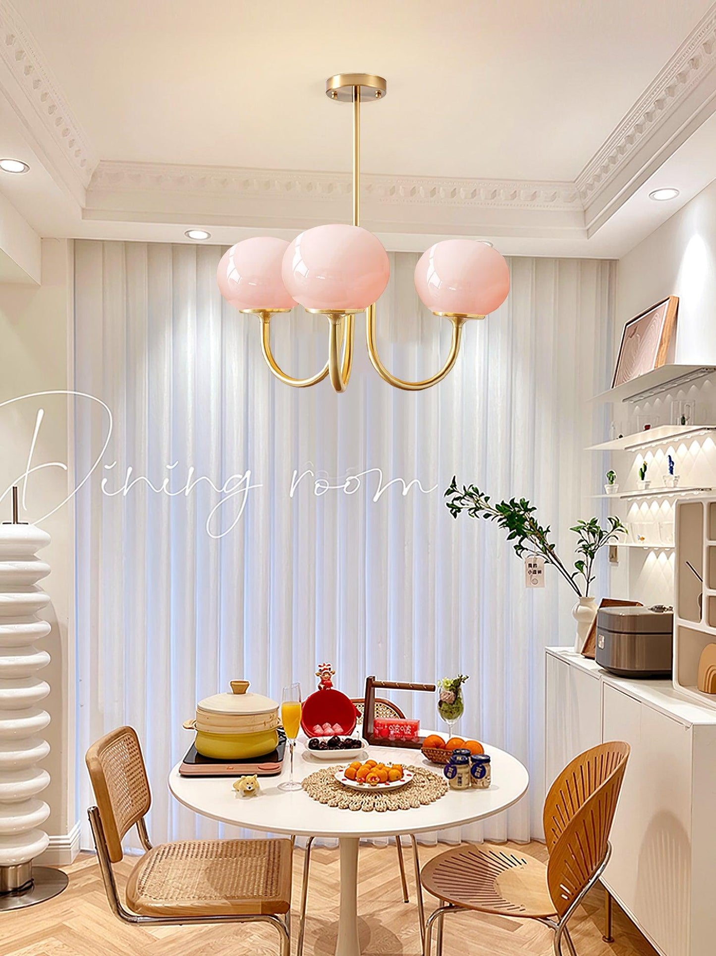 Glamour LED ceiling lamp