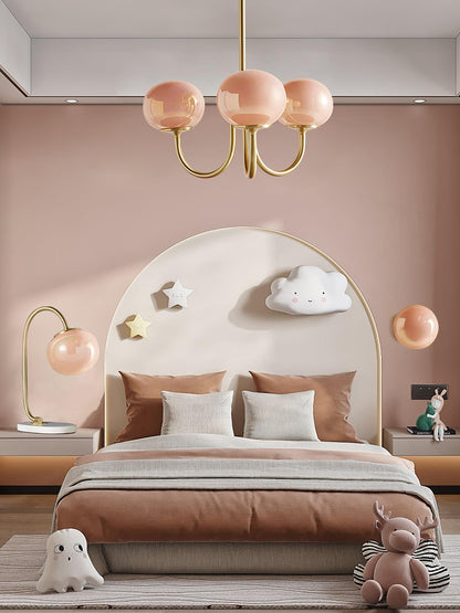Modern Marshmallow Chandelier