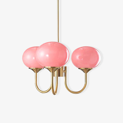 Modern Marshmallow Chandelier