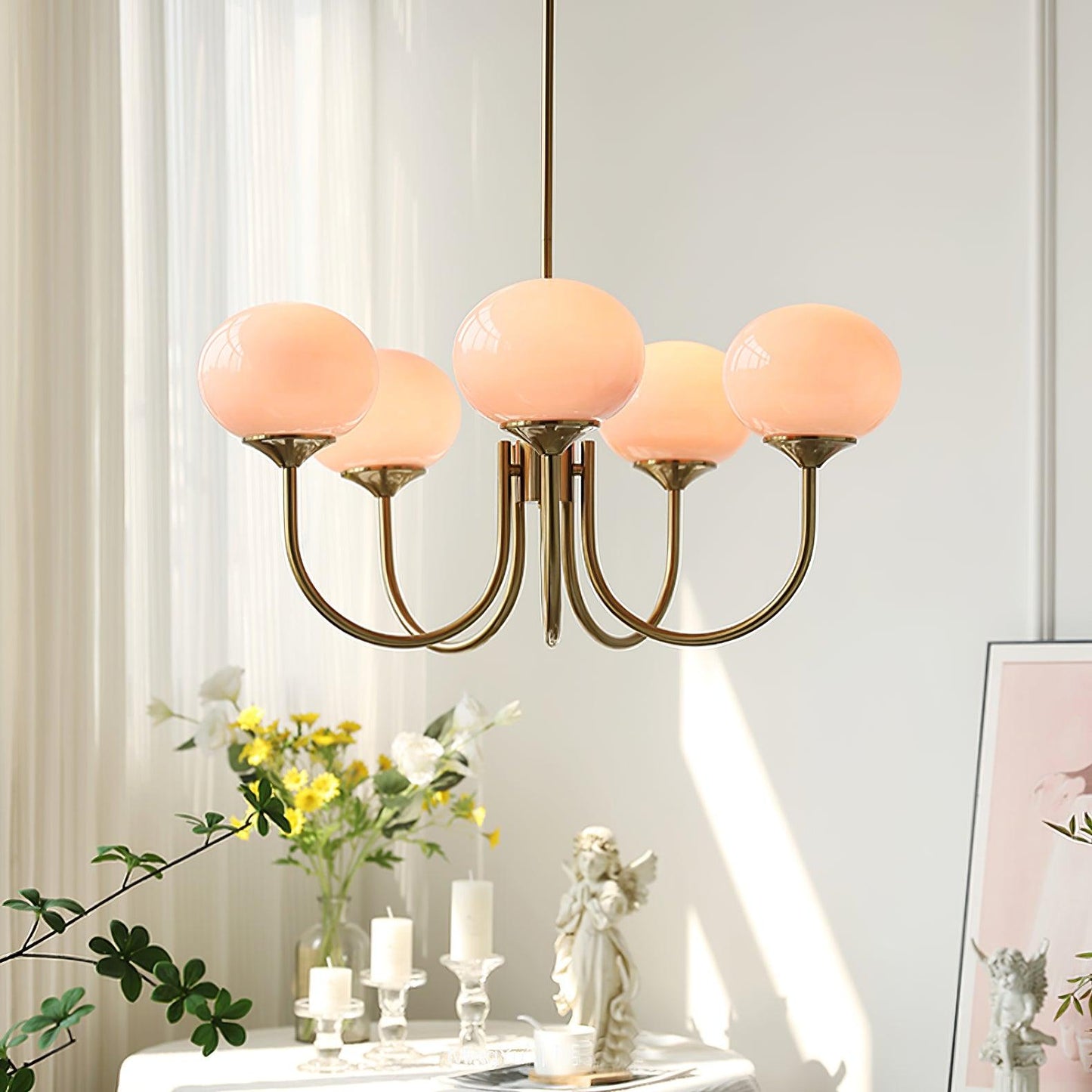 Glamour LED ceiling lamp
