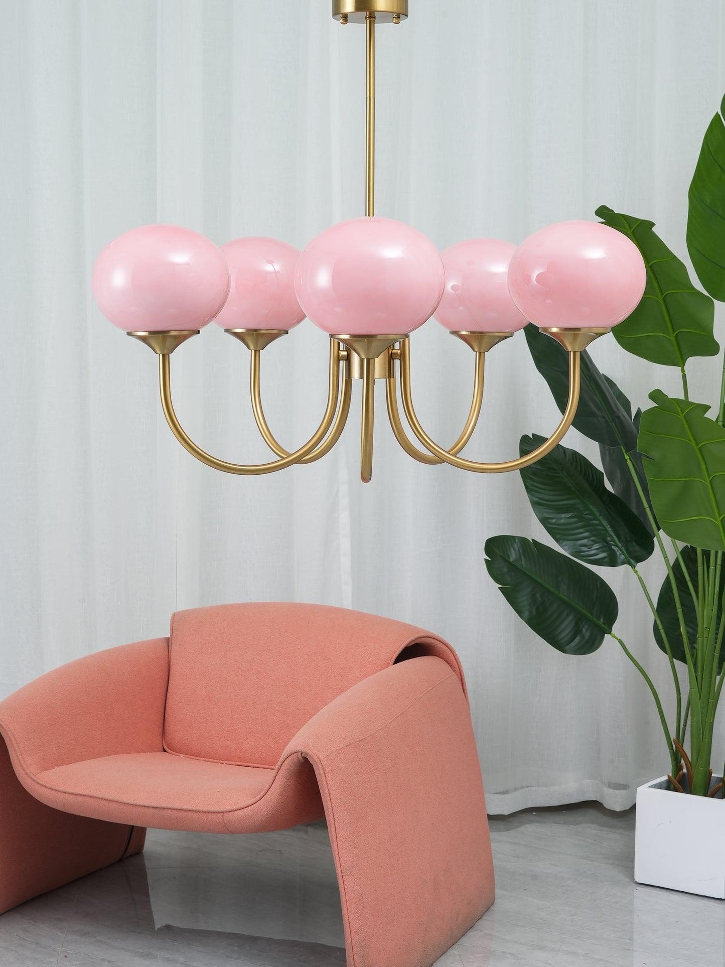 Glamour LED ceiling lamp