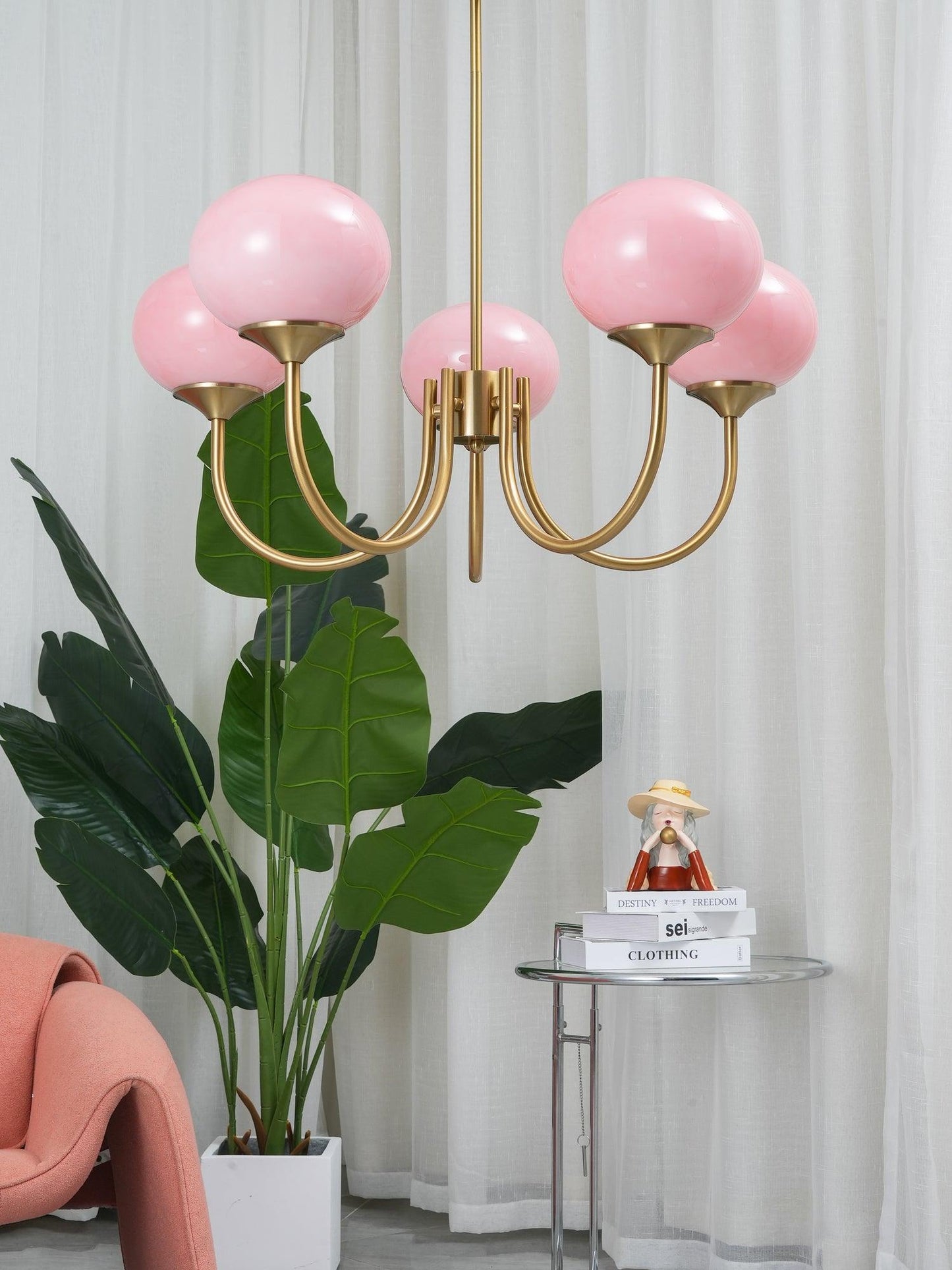 Glamour LED ceiling lamp