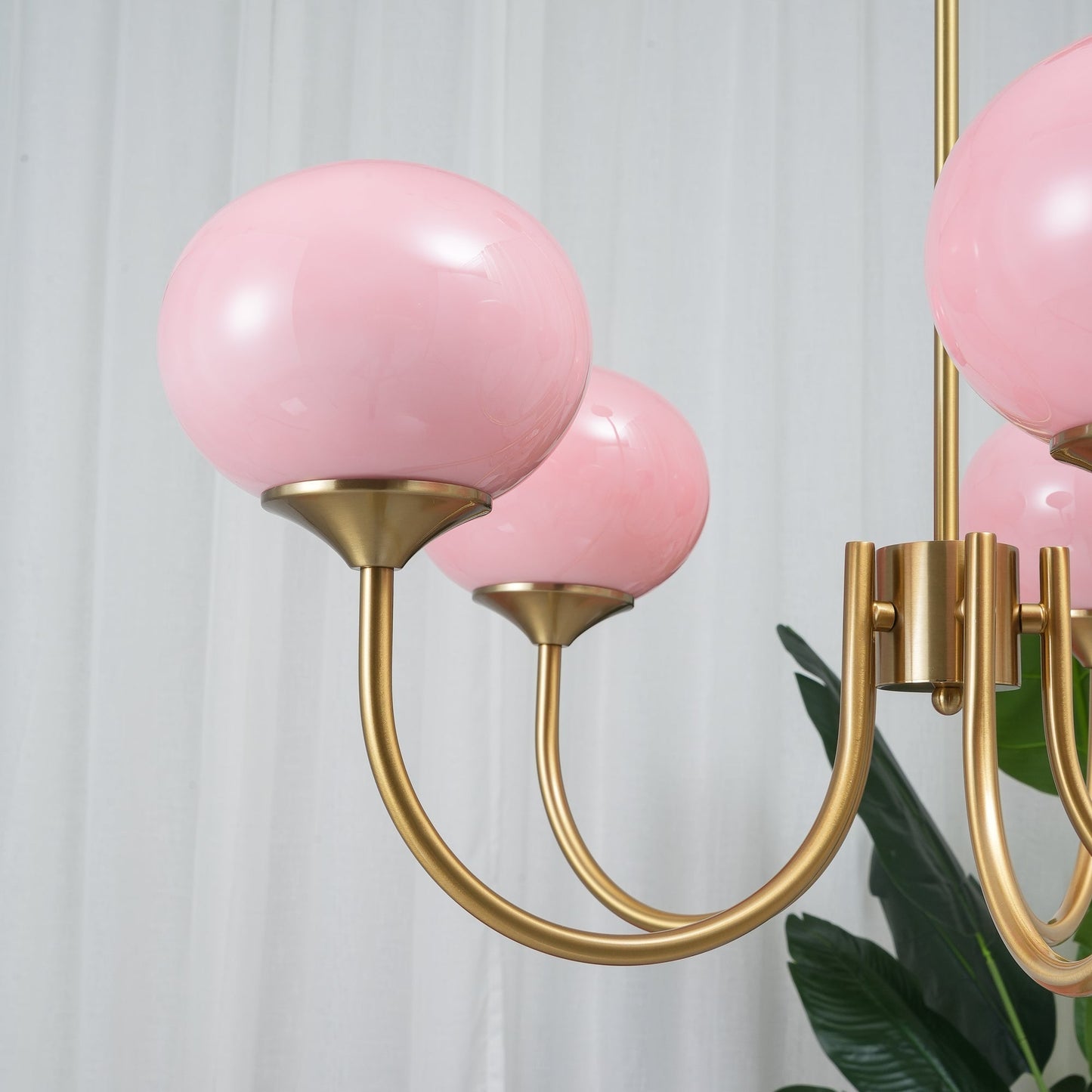 Modern Marshmallow Chandelier