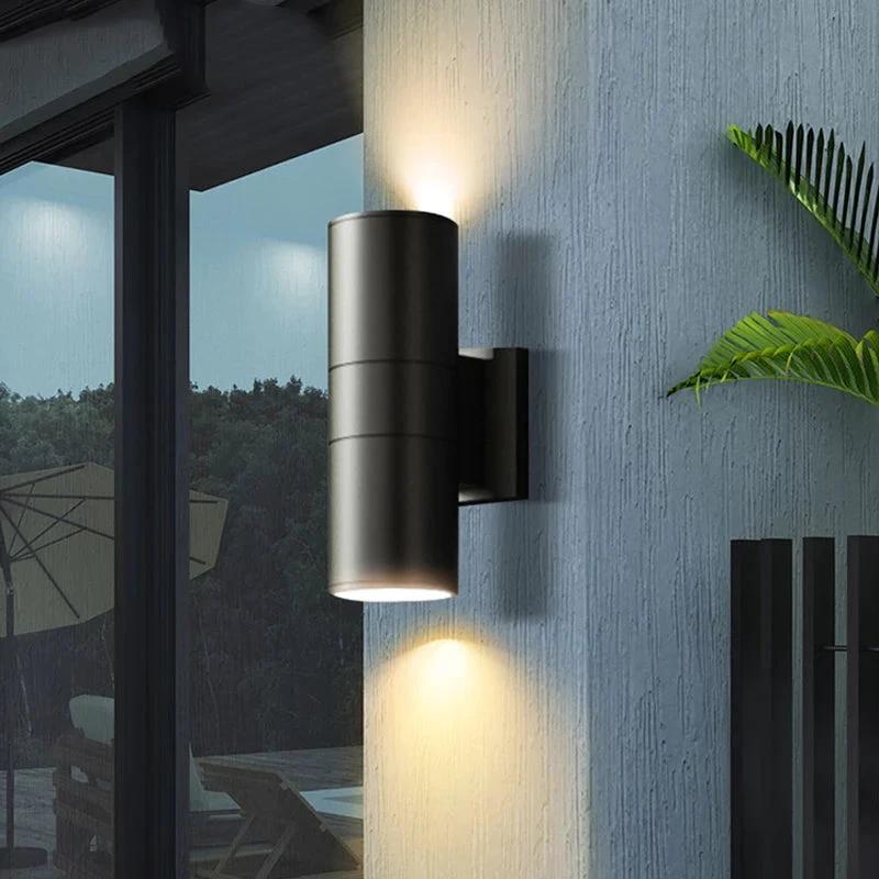 Modern Waterproof Up & Down LED Outdoor Wall Light