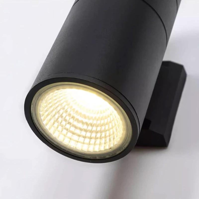 Modern Waterproof Up & Down LED Outdoor Wall Light