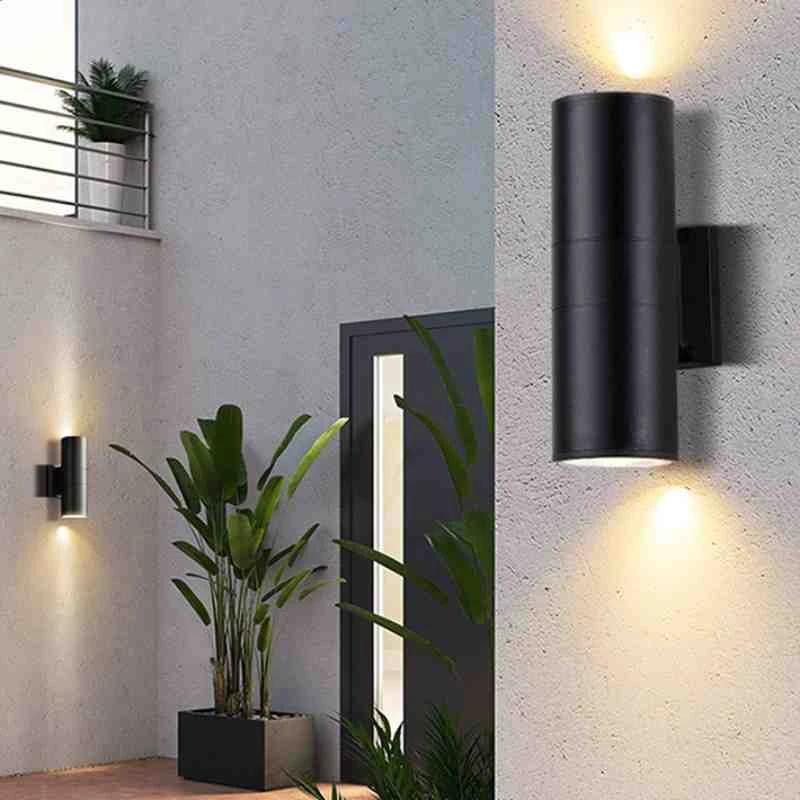 Modern Waterproof Up & Down LED Outdoor Wall Light
