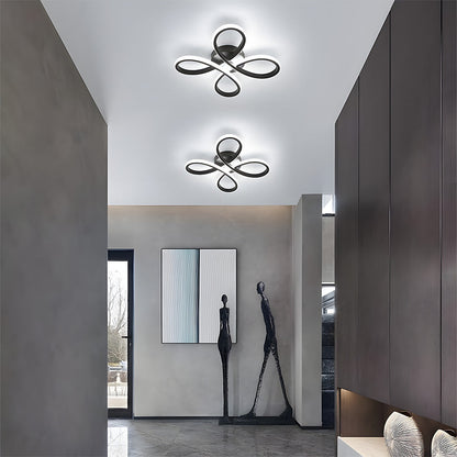 Sculptural Iron Bedroom Light