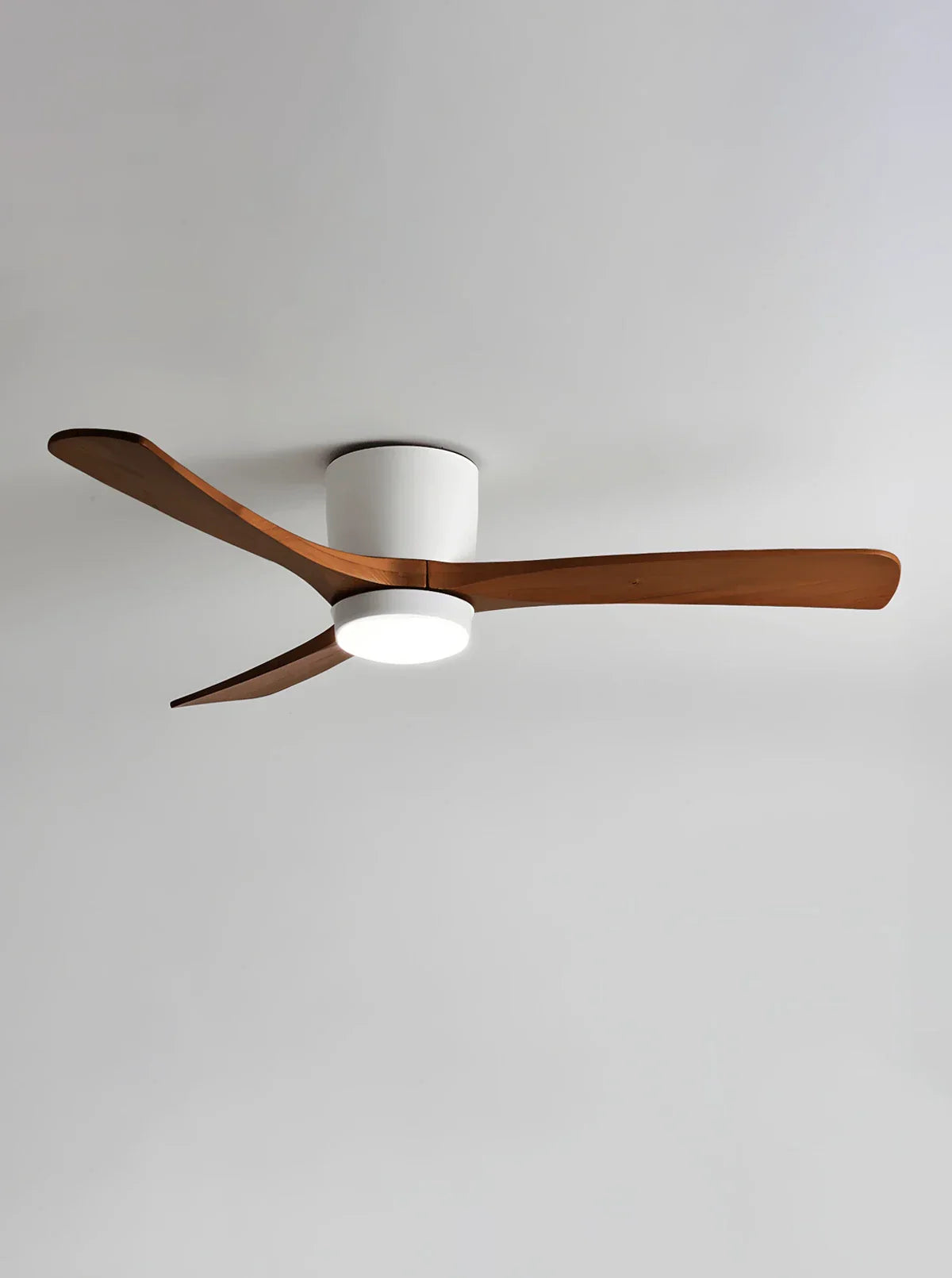 Modern Wooden Propeller Ceiling Fan Light