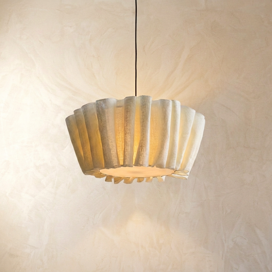 Handcrafted Nordic Fabric Pendant Light