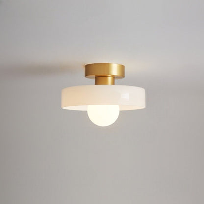 Modern ceiling light in Bauhaus style