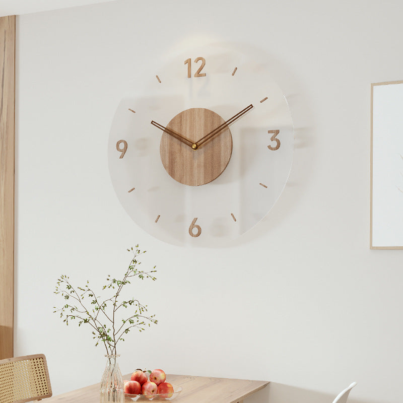 Timelessly Elegant Wooden Wall Clock