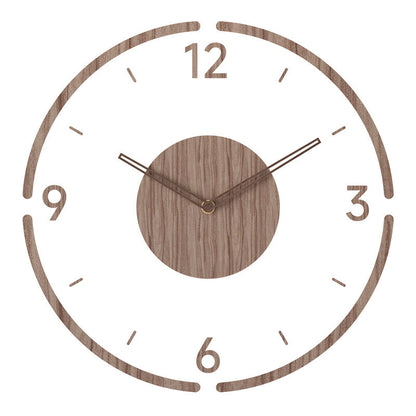 Timelessly Elegant Wooden Wall Clock