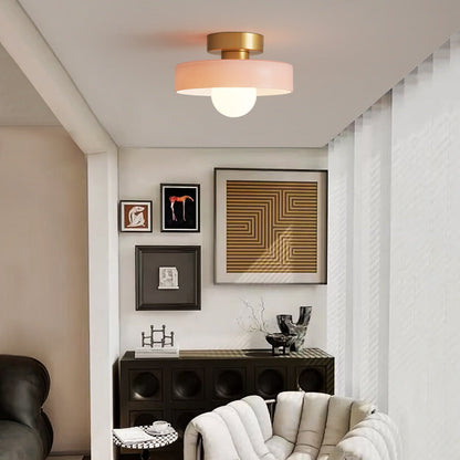 Modern ceiling light in Bauhaus style