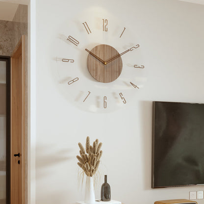 Timelessly Elegant Wooden Wall Clock