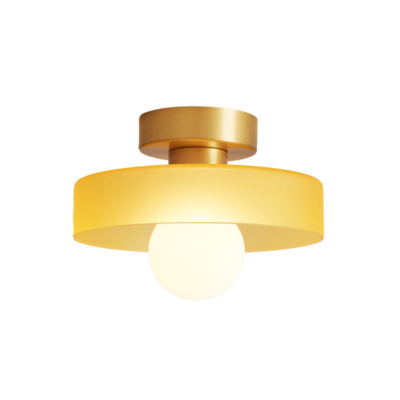 Modern ceiling light in Bauhaus style
