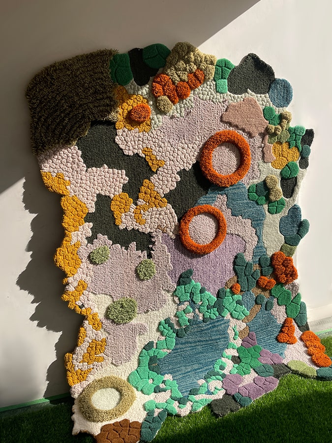 Luxurious wool rug
