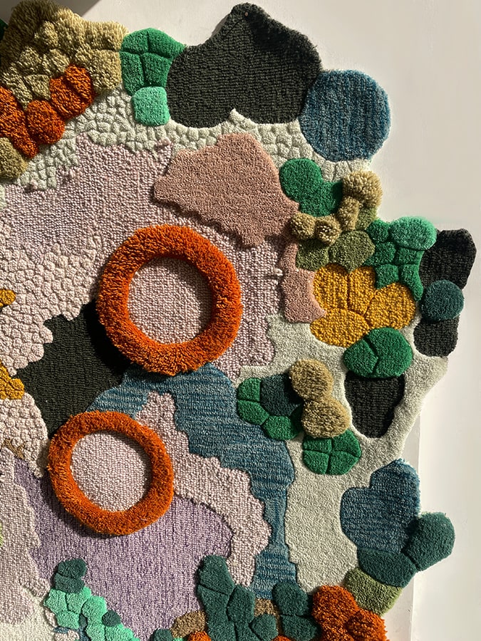 Luxurious wool rug