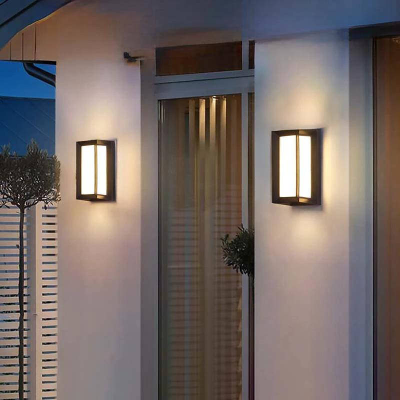 Modern Waterproof LED Outdoor Wall Light