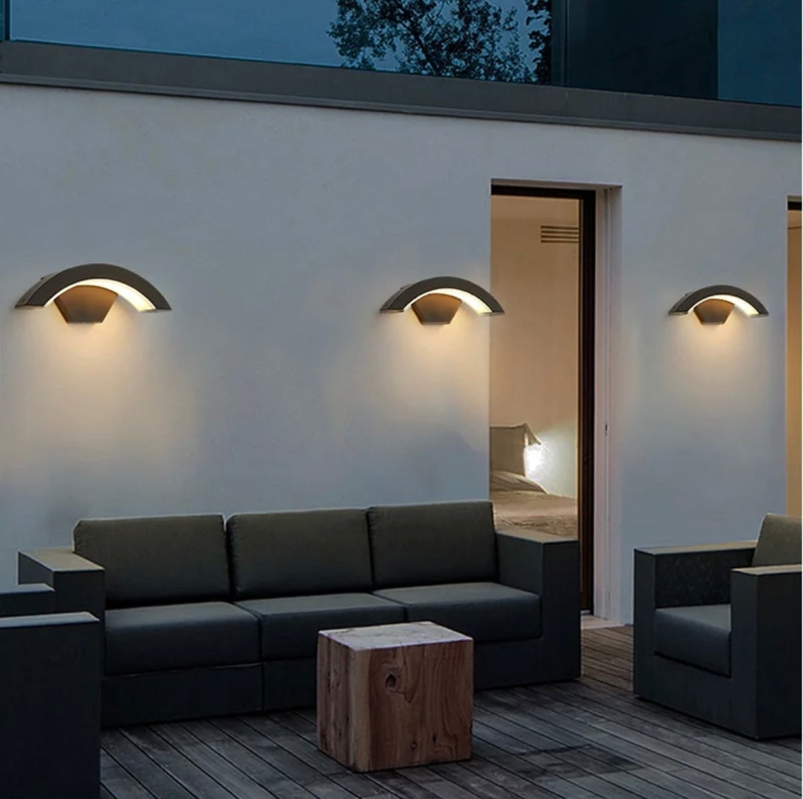 Smart Outdoor LED Wall Light