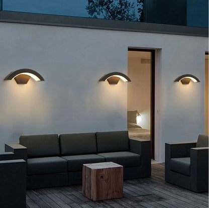 Smart Outdoor LED Wall Light