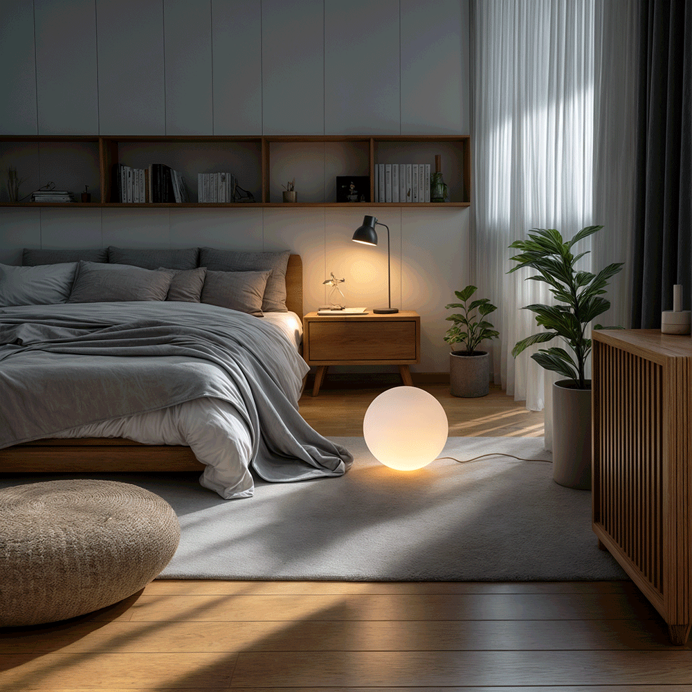 Modern Spherical LED Garden Light