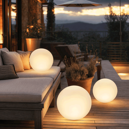 Modern Spherical LED Garden Light