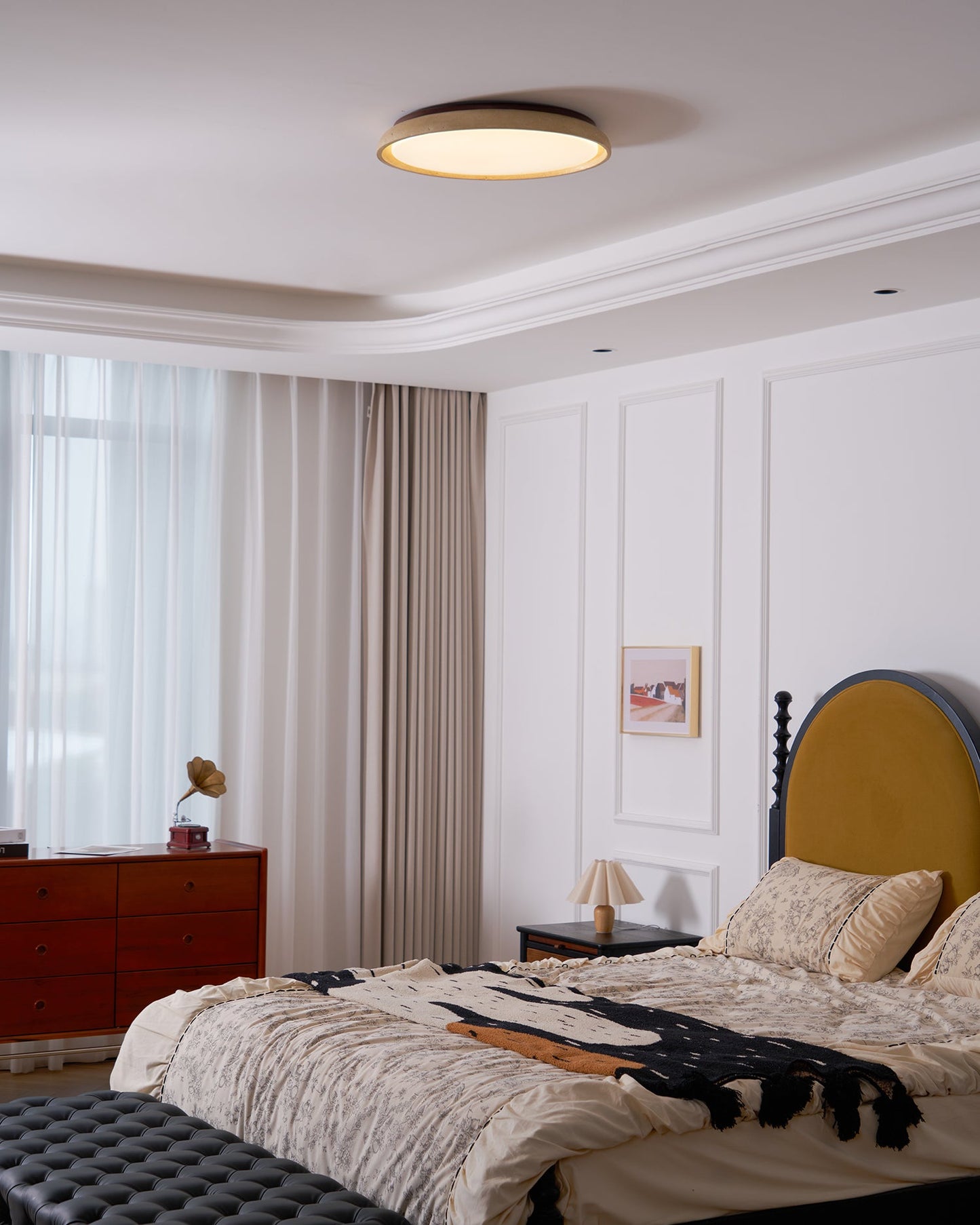 Sophisticated Stone Accent Lamp