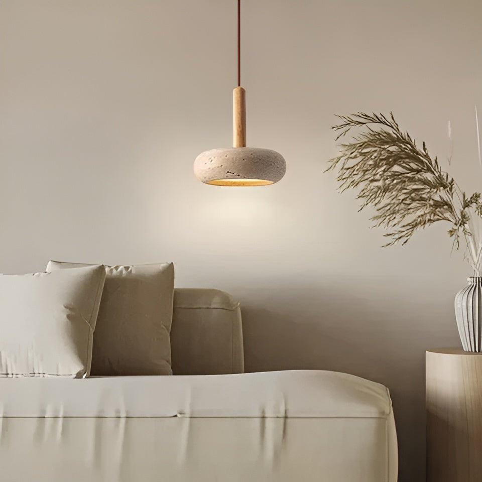 Japanese Wabi-Sabi ceiling light