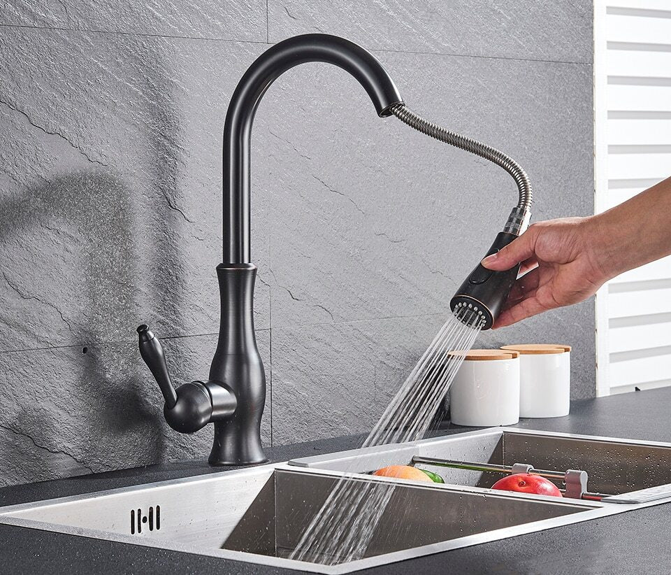 Modern Pull-out Kitchen Faucet
