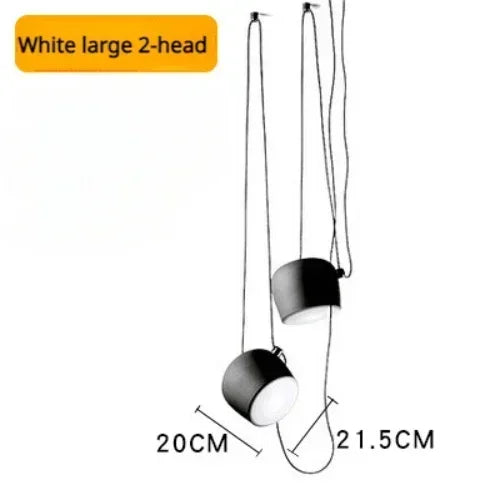 Creative LED spider lamp