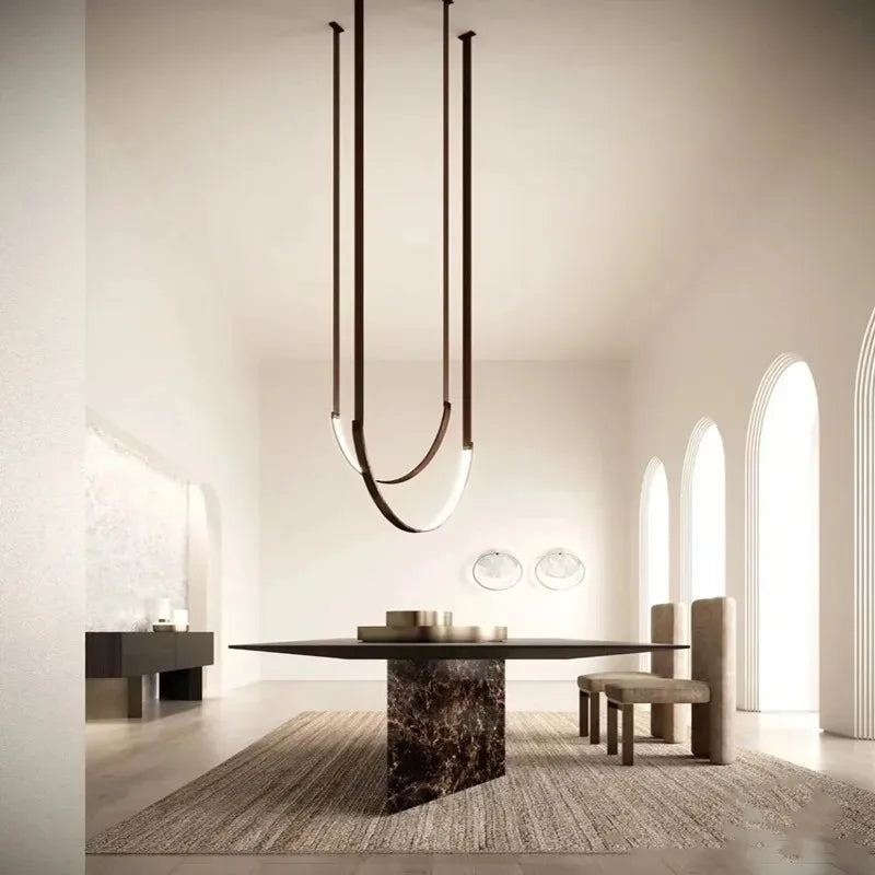 Nordic Leather Hanging Lamp